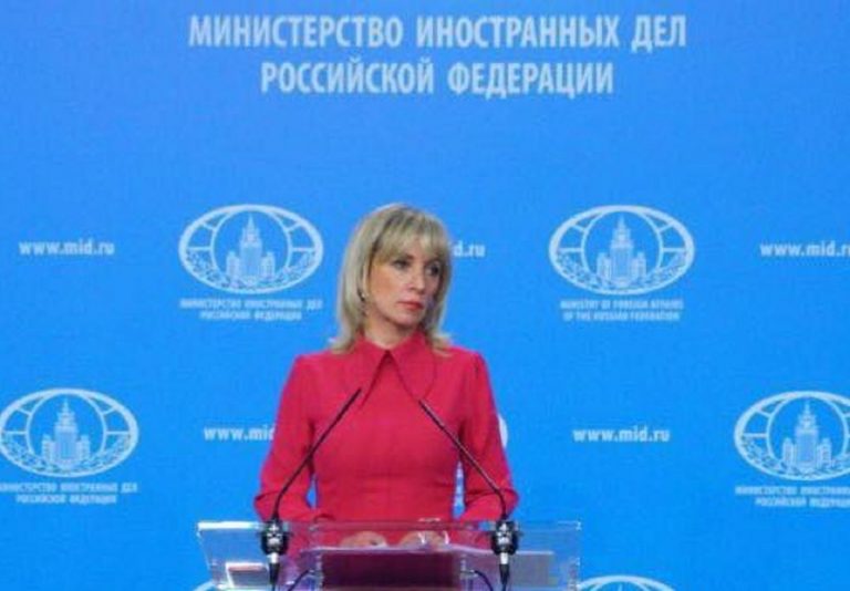 Maria Zakharova, portavoce del Ministero degli Esteri russo