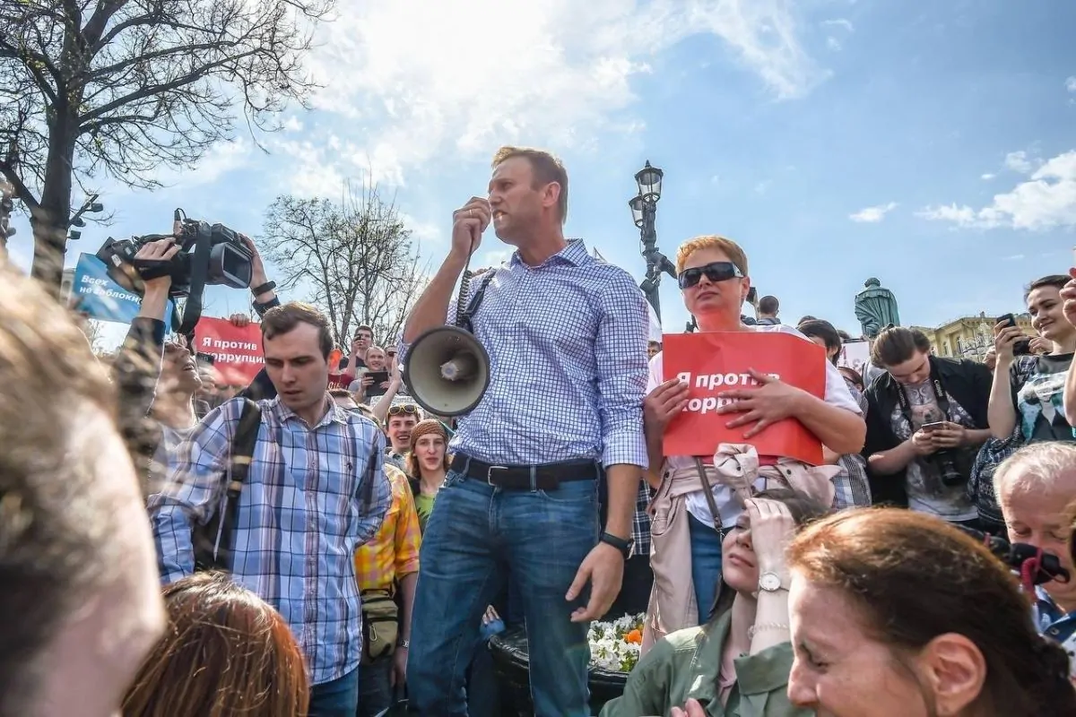 Navalny manifestare contro guerra