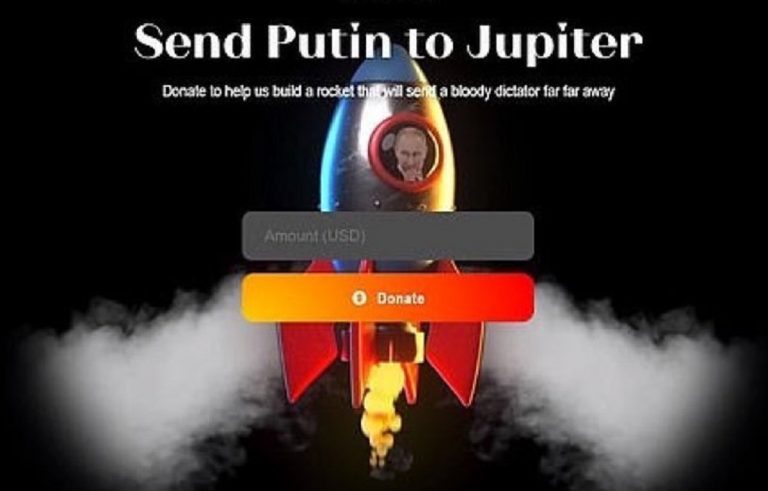 La gif di Putin che va su Giove