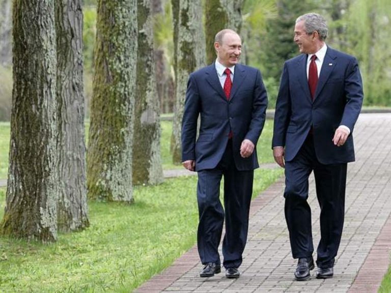 Putin e Bush