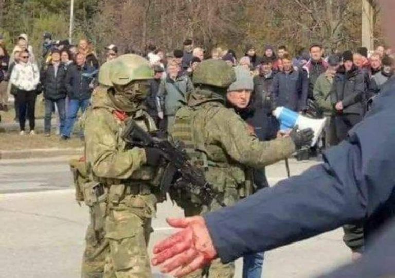 Notizie ufficiose parlano di fanti russi avvelenati dalle radiazioni