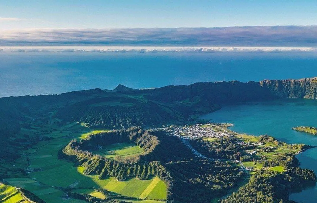 L'isola di Sao Jeorge alle Azzorre