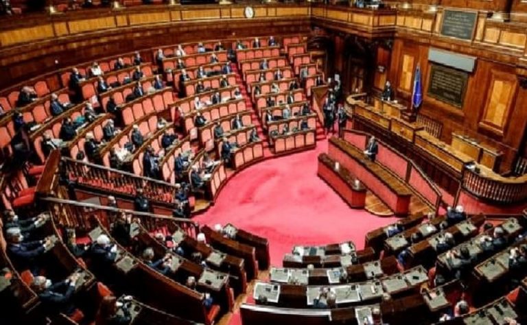 L'emiciclo di Palazzo Madama