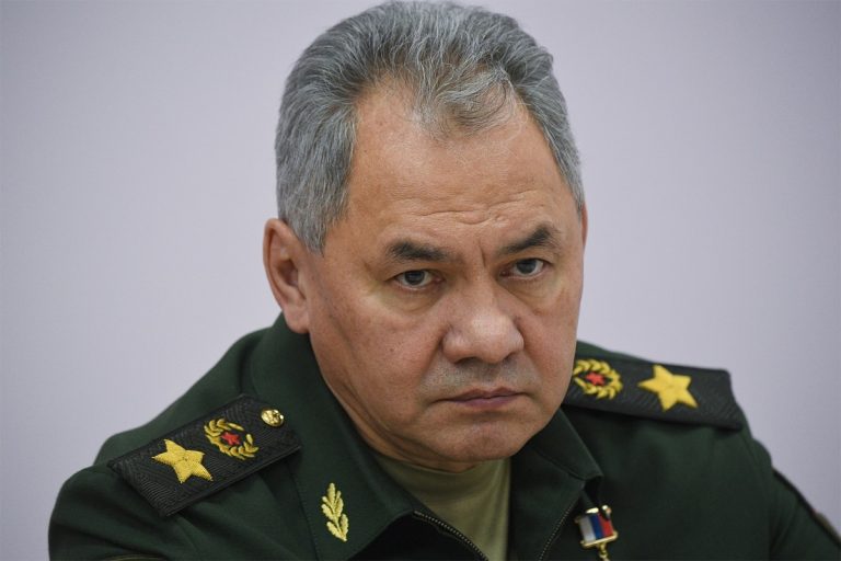 Il ministro della difesa russo Sergej Shoigu