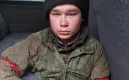 Un soldato russo preso prigioniero