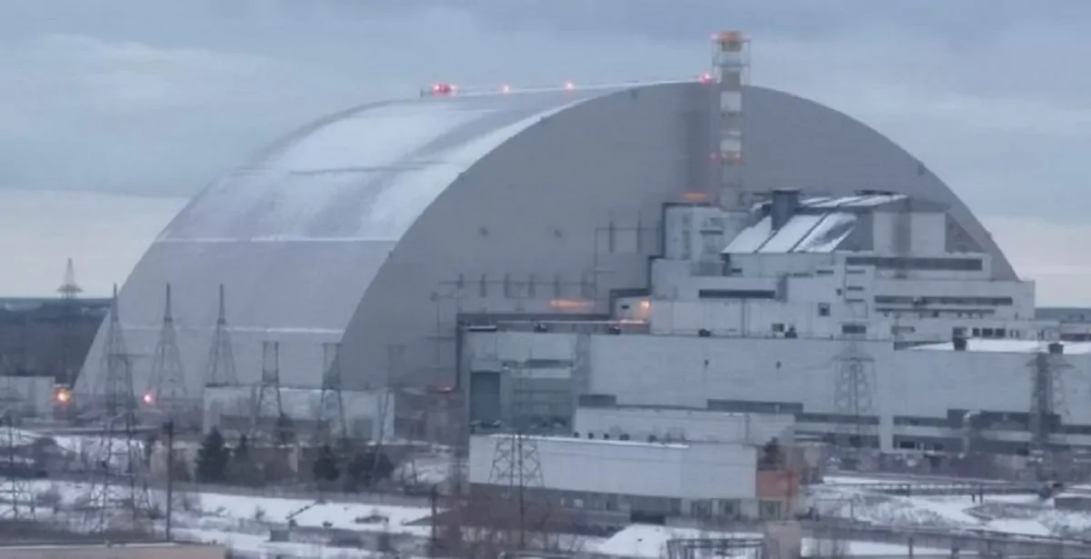 La centrale in decommissionig di Chernobyl