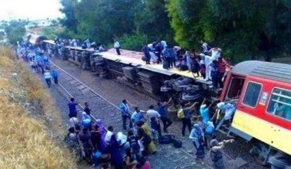 Treno deraglia Congo