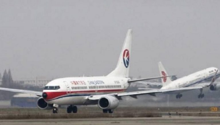aereo precipitato Cina