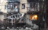 Bombardamento nel Lugansk