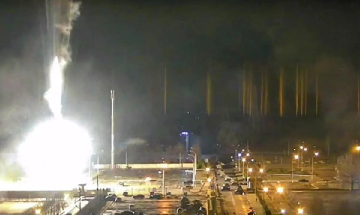 Incendio centrale nucleare Ucraina