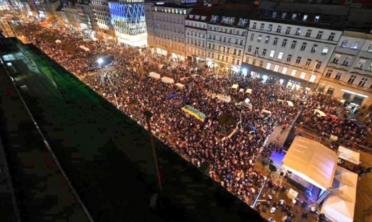 Manifestazioni praga