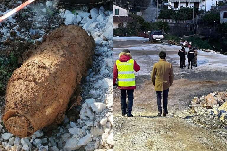 sapri bomba non esplosa