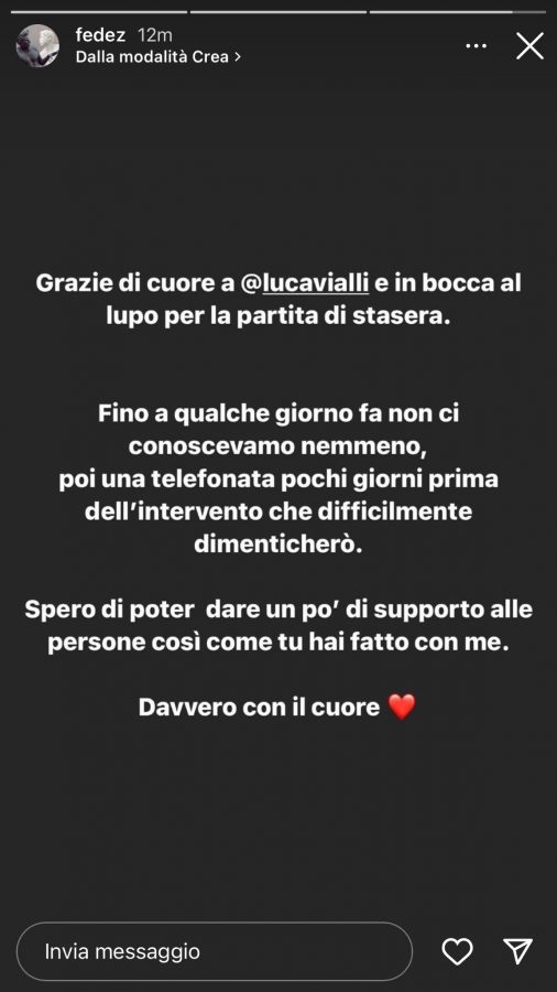 storia instagram Fedez