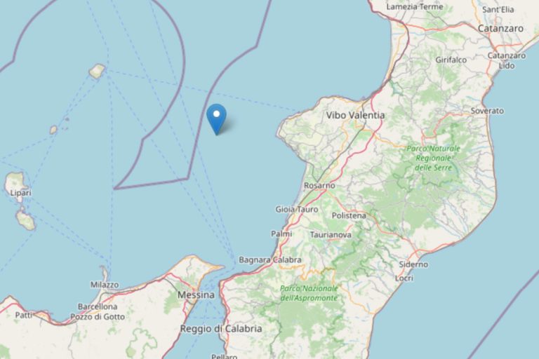 terremoto tirreno meridionale