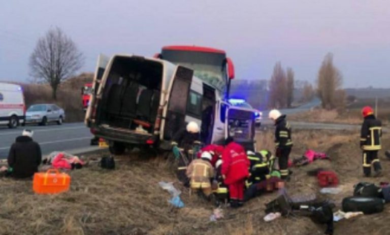 Ucraina incidente minibus