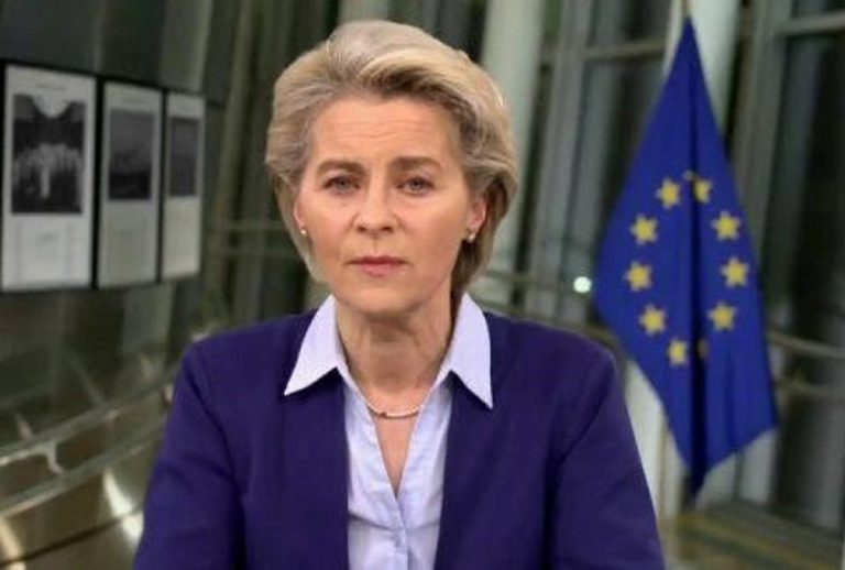 La presidente della Commissione Ue von der Leyen