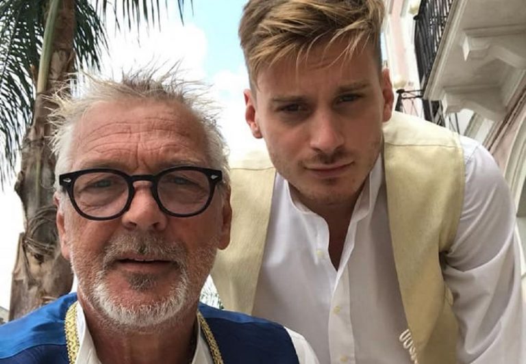 Stefano Tacconi con il figlio Andrea