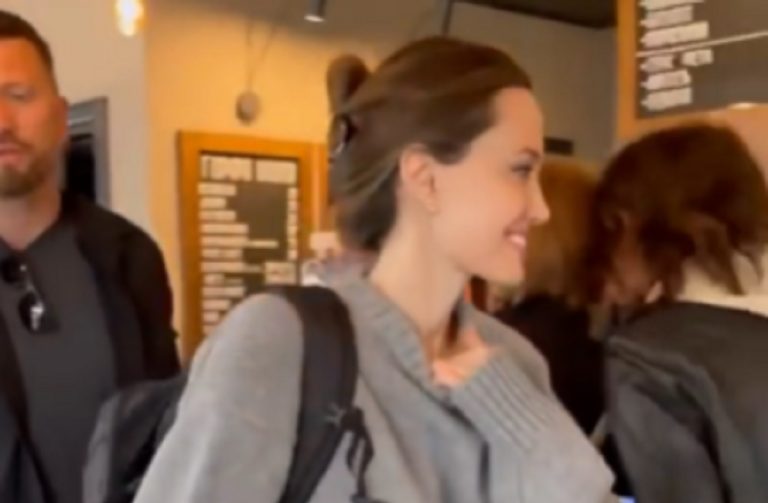 Angelina Jolie a Leopoli