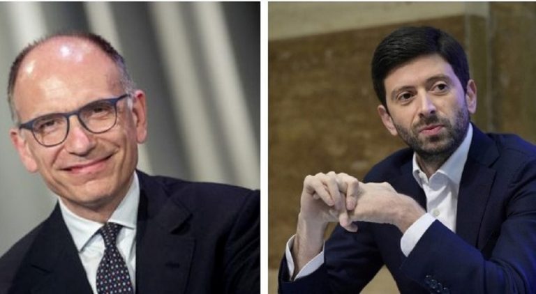 Enrico Letta e Roberto Speranza