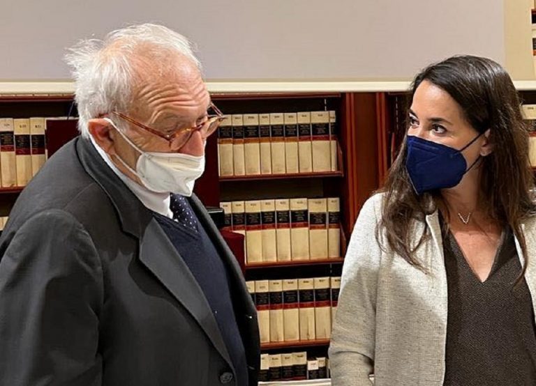 Il ministro Bianchi con la senatrice Licia Ronzulli