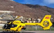 L'elicottero di soccorso di Brescia "Bravosierra"