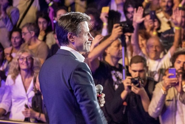 L'ex premier Giuseppe Conte