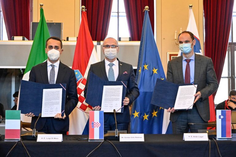 Luigi Di Maio nella foto ufficiale con "errore"