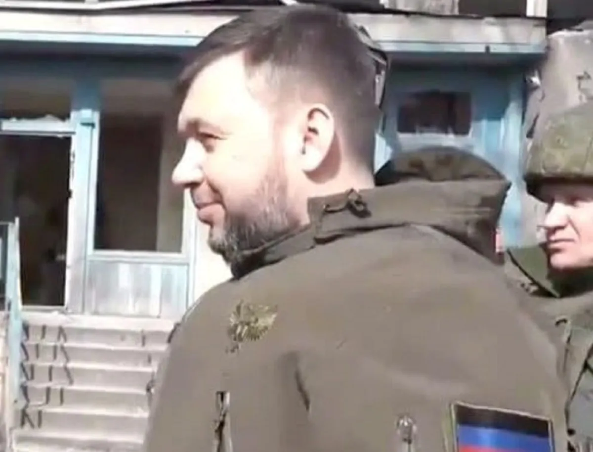Il leader della repubblica di Donetsk Pushilin