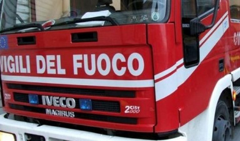 Vigili del Fuoco al lavoro sulla A14