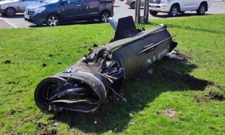 Il missile Tockha caduto a Kramatorsk