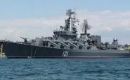 L'incrociatore Moskva in mare