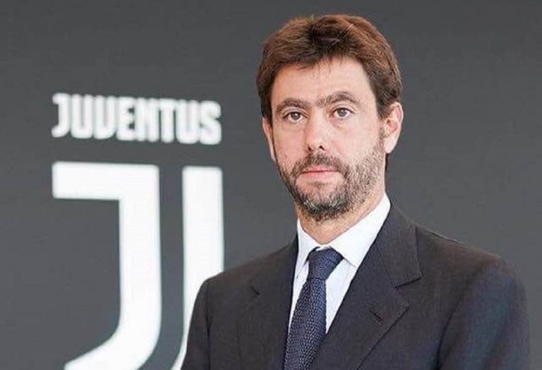 Il presidente della Juventus, Andrea Agnelli
