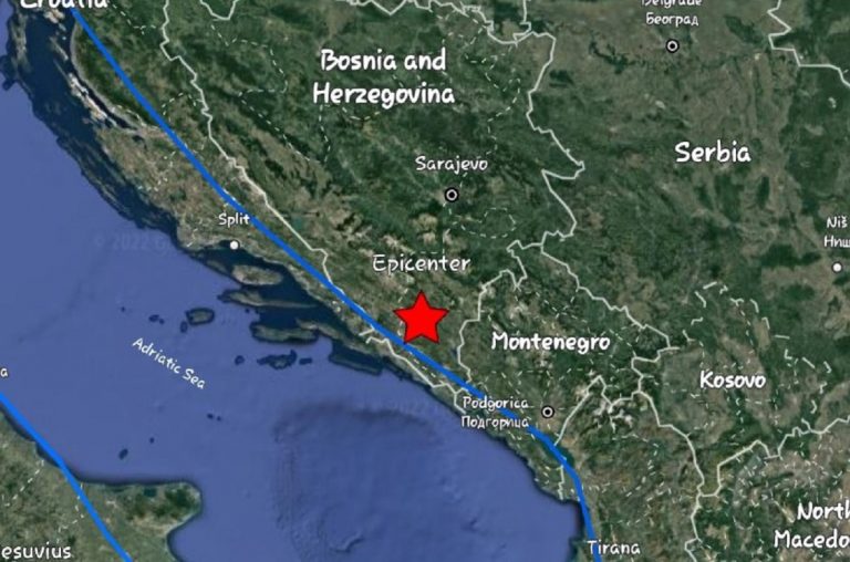Ancora un forte terremoto in Bosnia con forte eco tellurica in Italia