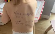 Ucraina bambina numero schiena