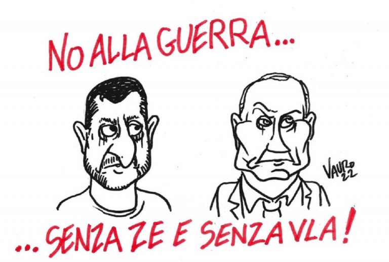 La vignetta "incriminata" di Vauro