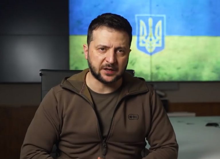 Il presidente ucraino Volodymyr Zelensky