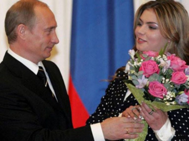 Alina Kabaeva con Vladimir Putin