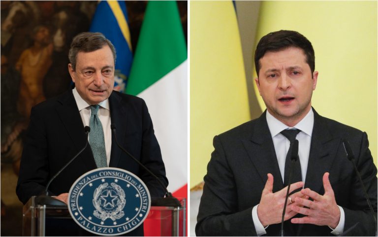 colloqui zelensky draghi