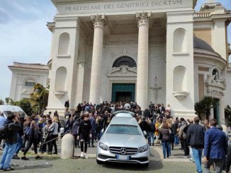 Funerali Leonardo Lamma a Roma