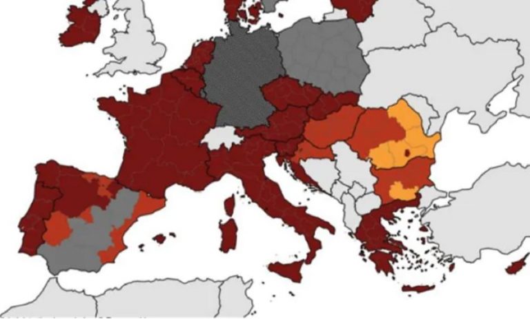 Nuova mappa ecdc