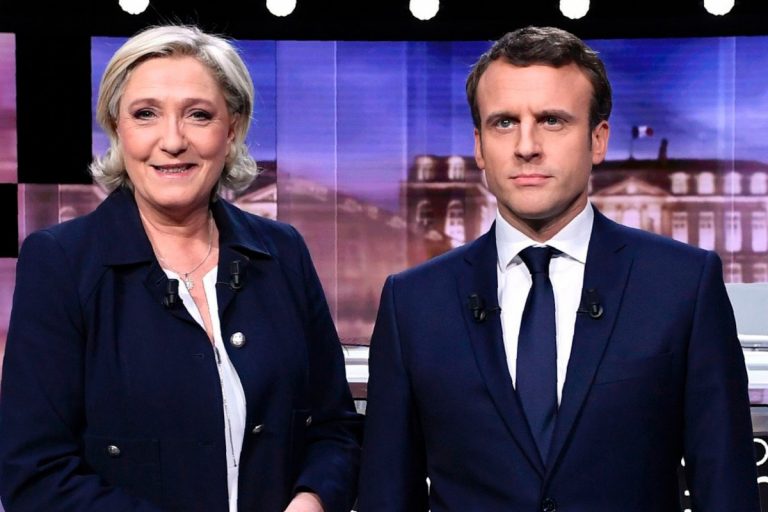 Francia Macron le pen