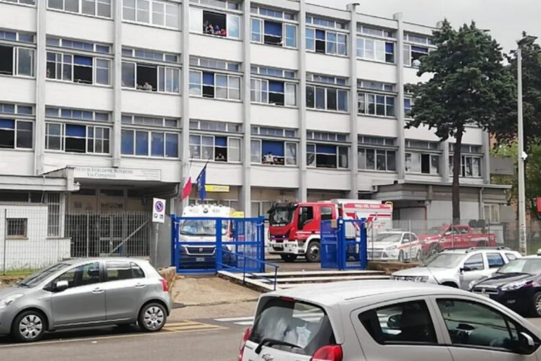 studente disabile caduto