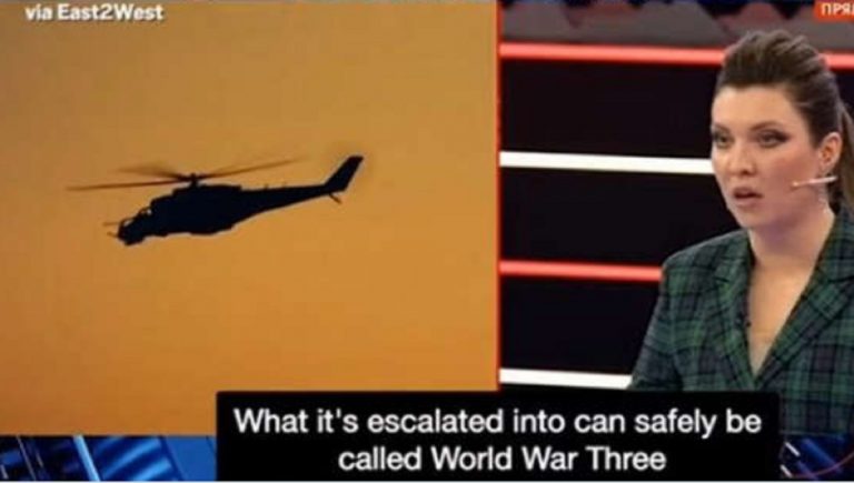 tv di stato russa guerra mondiale