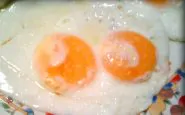 Un uovo con doppio tuorlo