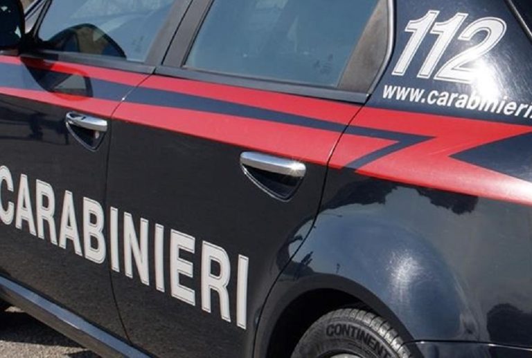 Sul posto Polizia e Carabinieri