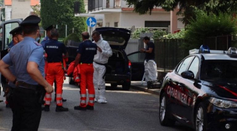 Anziana fatta a pezzi