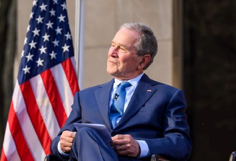 L'ex presidente Usa George W. Bush