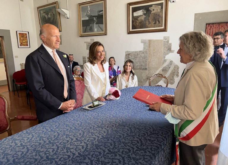 Cesara Buonamici sposata