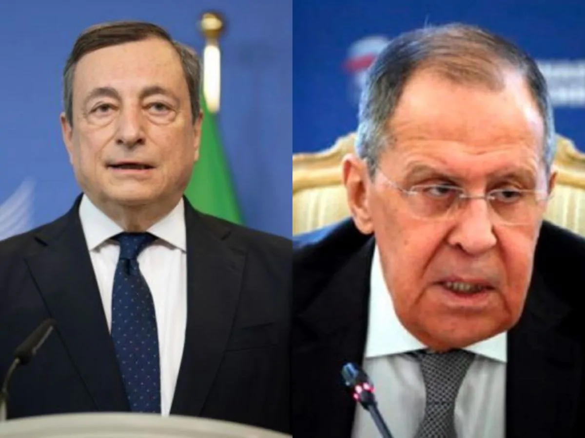 Draghi e Lavrov