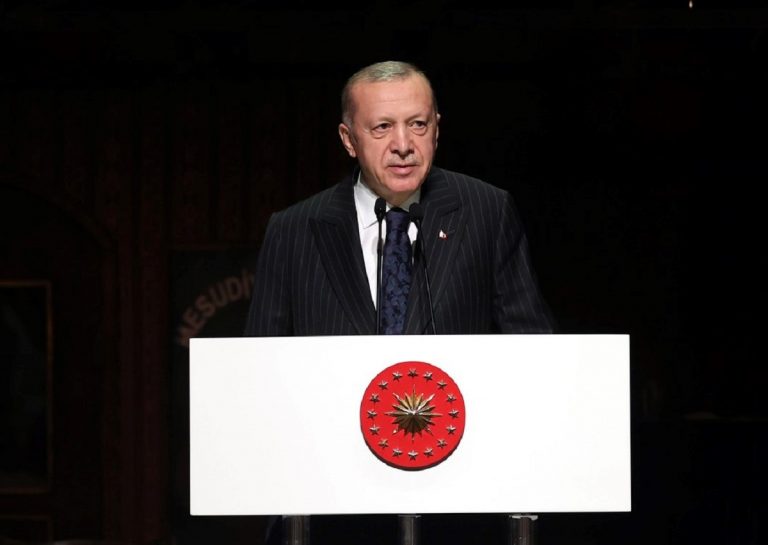 Il presidente turco Recep Erdogan